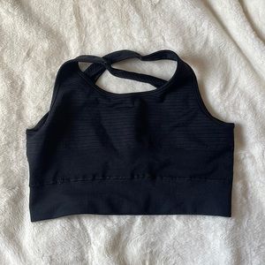 Alphalete Black Sports Bra